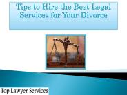 How To Find The Best Legal Services For Divorce Purpose