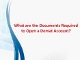 What are the Documents Required to Open a Demat Account? PowerPoint PPT Presentation