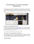 5 Good Reasons to Invest In Vinyl Wrap Kitchen Doors PowerPoint PPT Presentation