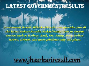 Latest GovernmentResults (9)