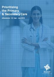 First Hospitals - Newsletter 2018