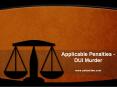 Applicable Penalties - DUI Murder PowerPoint PPT Presentation