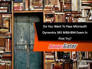 Microsoft Dynamics 365 MB6-894 Dumps