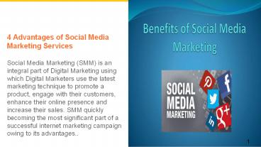 4 Advantages of Social Media Marketing