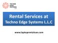 Laptop Rental Dubai | LED Screen Rental Dubai - Techno Edge Systems L.L.C PowerPoint PPT Presentation