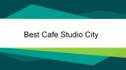 Best Cafe Studio City