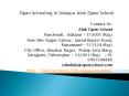 Open Schooling in Udaipur Alok Open School PowerPoint PPT Presentation