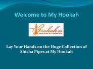 Shisha Pipes and Prayer beads at Myhookah.ca