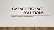 Garage Storage Solutions