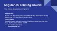 AngularJS Training Institute PowerPoint PPT Presentation