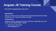 AngularJS Training Institute