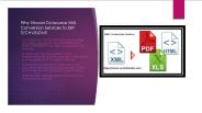 XML Conversion Services and Outsourcing | SSR TECHVISION