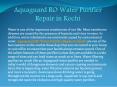 Aquaguard RO Water Purifier Repair in Kochi PowerPoint PPT Presentation
