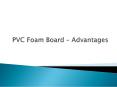 PVC advantages PowerPoint PPT Presentation