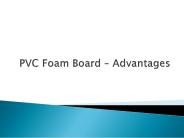 PVC advantages