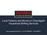 Local Packers and Movers in Chandigarh | Household Shifting Services