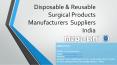 Get the Best Reusable Surgical Gowns. MediLin a trusted brand name in Reusable Surgical Gowns Manufacturers Suppliers in Ahmedabad, India. PowerPoint PPT Presentation