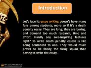 death penalty essay
