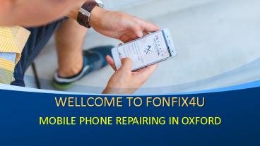 Mobile Phone Repairs Oxford