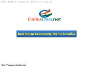 Best Indian Community Events in Dallas (1)