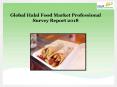 Global Halal Food Market Professional Survey Report 2018 PowerPoint PPT Presentation