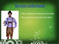 Traditional Bavarian Dress For Men PowerPoint PPT Presentation