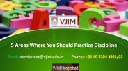 5 Areas Where You Should Practice Discipline