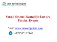 Sound System Rental Dubai - Sound System Installation Companies Dubai PowerPoint PPT Presentation
