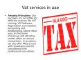 vat advisoryb in UAE PowerPoint PPT Presentation
