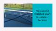 Professional Pickleball Court Installation Services PowerPoint PPT Presentation