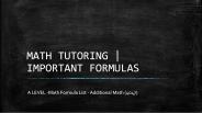 Secondary Math tuition | Learn from best math tutor
