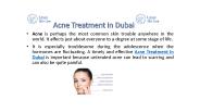 Acne treatment in Dubai