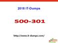 2018 Real Cisco 500-301 Dumps IT-Dumps PowerPoint PPT Presentation