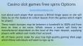 Casino slot games free spins Options PowerPoint PPT Presentation