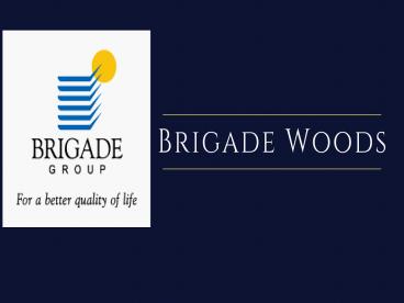Brigade Woods - 1, 2 & 3 BHK in Whitefield
