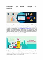 Prestashop SEO Wizard Addon by Knowband
