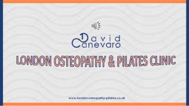 Sports Physiotherapy Liverpool Street - London Osteopathy