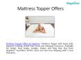 King Foam Mattress Topper at Naptime