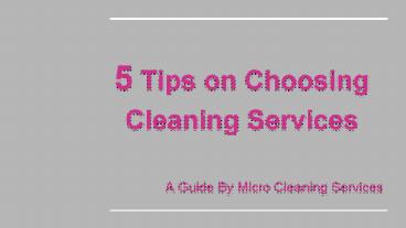 Cleaning Services Abu Dhabi | Micro Cleaning Services