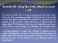 Benefits Of Hiring The Best Virtual Assistant USA PowerPoint PPT Presentation