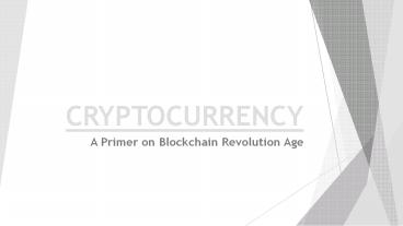 A Primer on Blockchain Revolution Age | Platinum Trading Institute