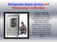 Refrigerator Repair Service and Maintenance in Mumbai