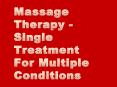 Massage Therapy - Single Treatment For Multiple Conditions PowerPoint PPT Presentation