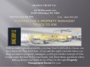 Looking For A Property Manager? Things To Ask