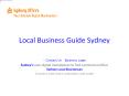 Sydney Offers provides Local Business Guide for the Sydney community (1) PowerPoint PPT Presentation