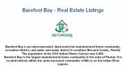 Barefoot Bay - Real Estate Listings