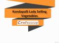 Buy kondapalli Lady Selling Vegetables Toys Online, Kondapalli Toys Old Man Selling in Village Market - Craftcoup