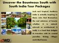 Uncover the Bounteous South with South India Tour Packages PowerPoint PPT Presentation