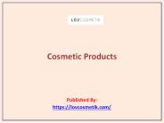 Cosmetic Products (1)