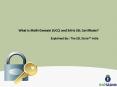 What is Multi-Domain (UCC) and SANs SSL Certificate? PowerPoint PPT Presentation